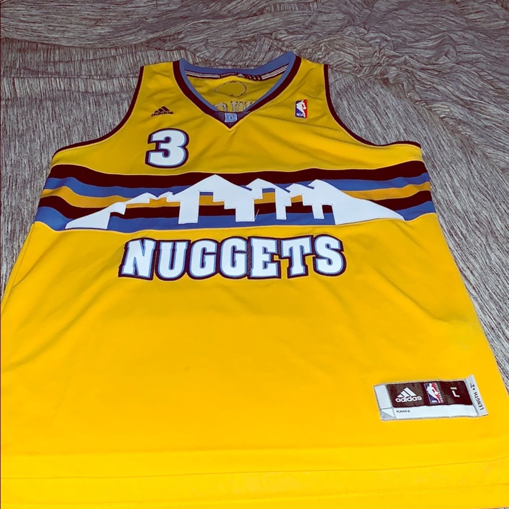 Adidas Denver Nuggets Ty Lawson Jersey Large